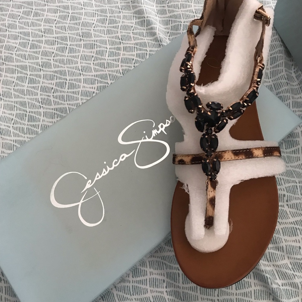 Jessica Simpson Whitten Light Natural thong Sandal